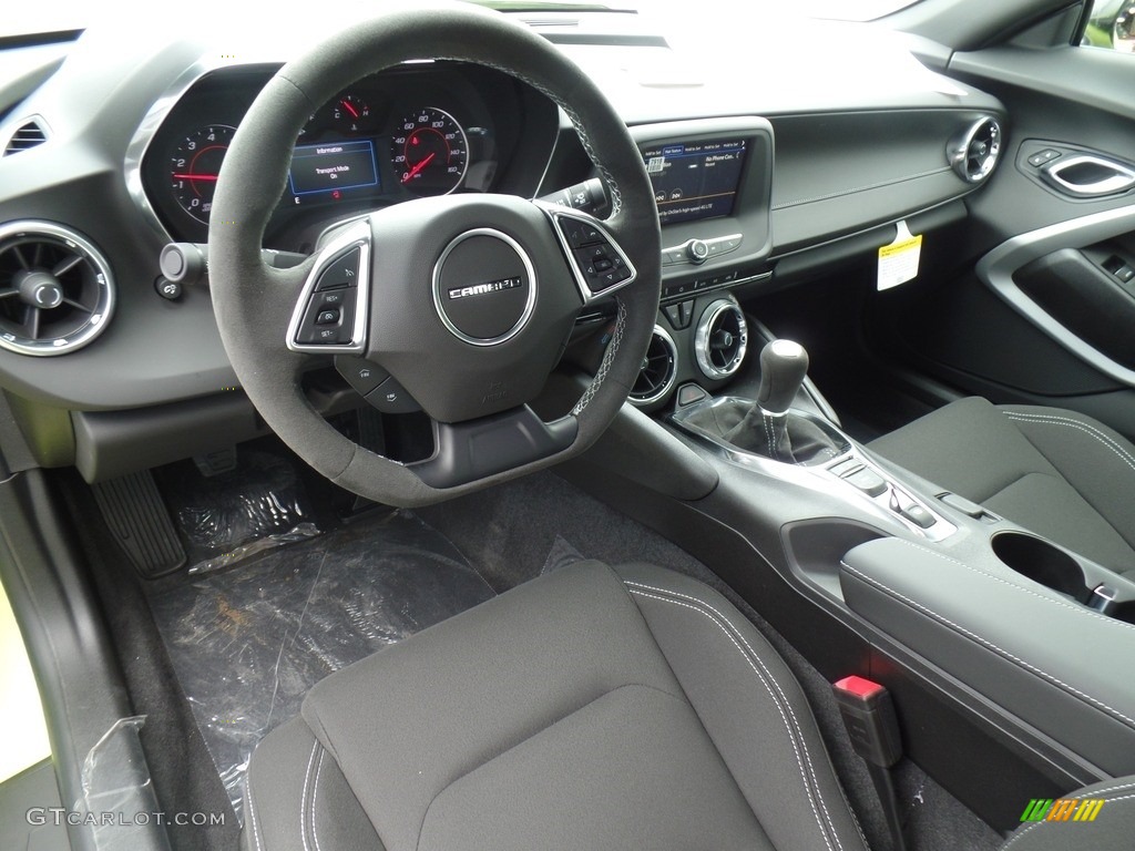 Jet Black Interior 2019 Chevrolet Camaro RS Coupe Photo #132837759