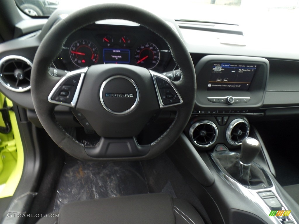 2019 Chevrolet Camaro RS Coupe Jet Black Steering Wheel Photo #132837798