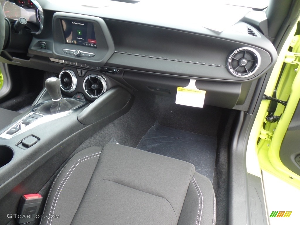 2019 Camaro RS Coupe - Shock (Light Green) / Jet Black photo #40