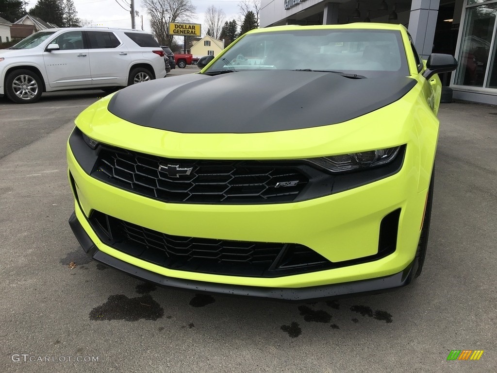 2019 Camaro RS Coupe - Shock (Light Green) / Jet Black photo #44