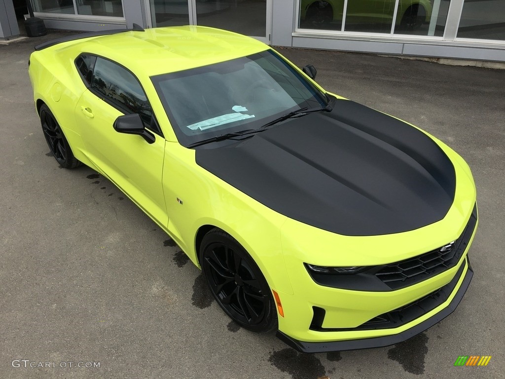 2019 Camaro RS Coupe - Shock (Light Green) / Jet Black photo #46