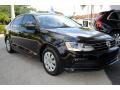 2016 Black Volkswagen Jetta S  photo #2