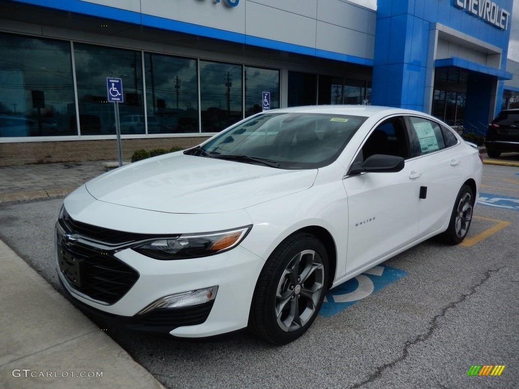 Summit White 2019 Chevrolet Malibu LS Exterior Photo #132839694