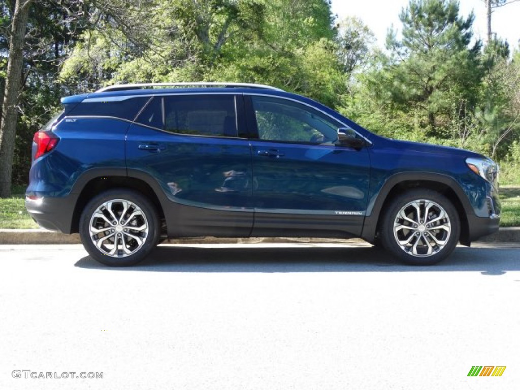 2019 Terrain SLT - Blue Emerald Metallic / Jet Black photo #2