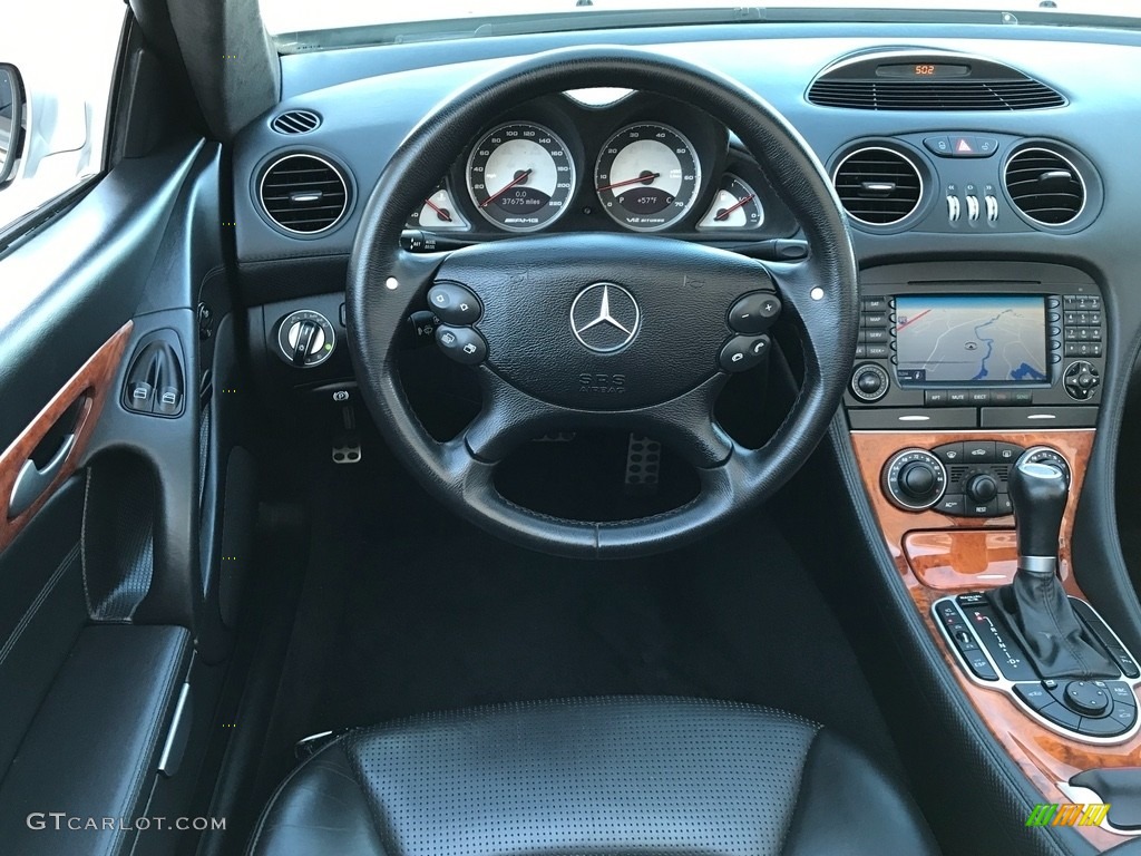 2005 SL 65 AMG Roadster - Brilliant Silver Metallic / Charcoal photo #10