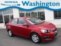 2012 Crystal Red Tintcoat Chevrolet Sonic LT Sedan #132836888