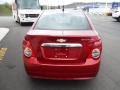 2012 Crystal Red Tintcoat Chevrolet Sonic LT Sedan  photo #9