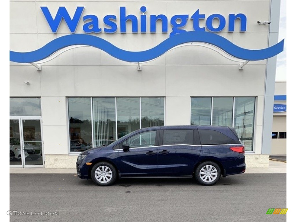 2019 Odyssey LX - Obsidian Blue Pearl / Gray photo #1