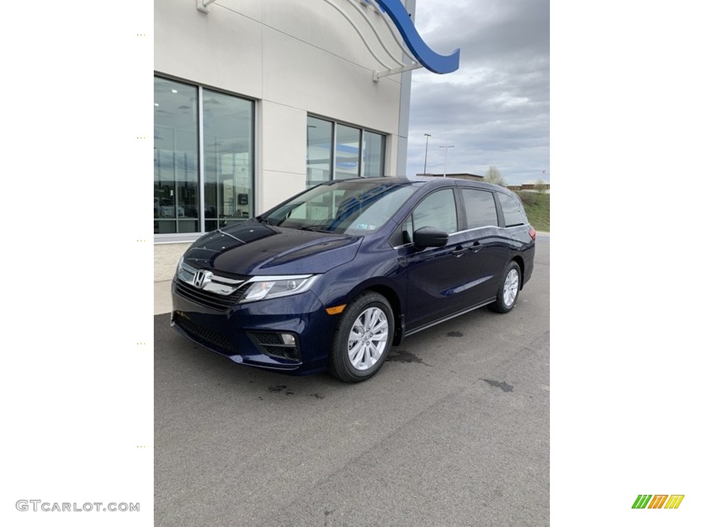2019 Odyssey LX - Obsidian Blue Pearl / Gray photo #2