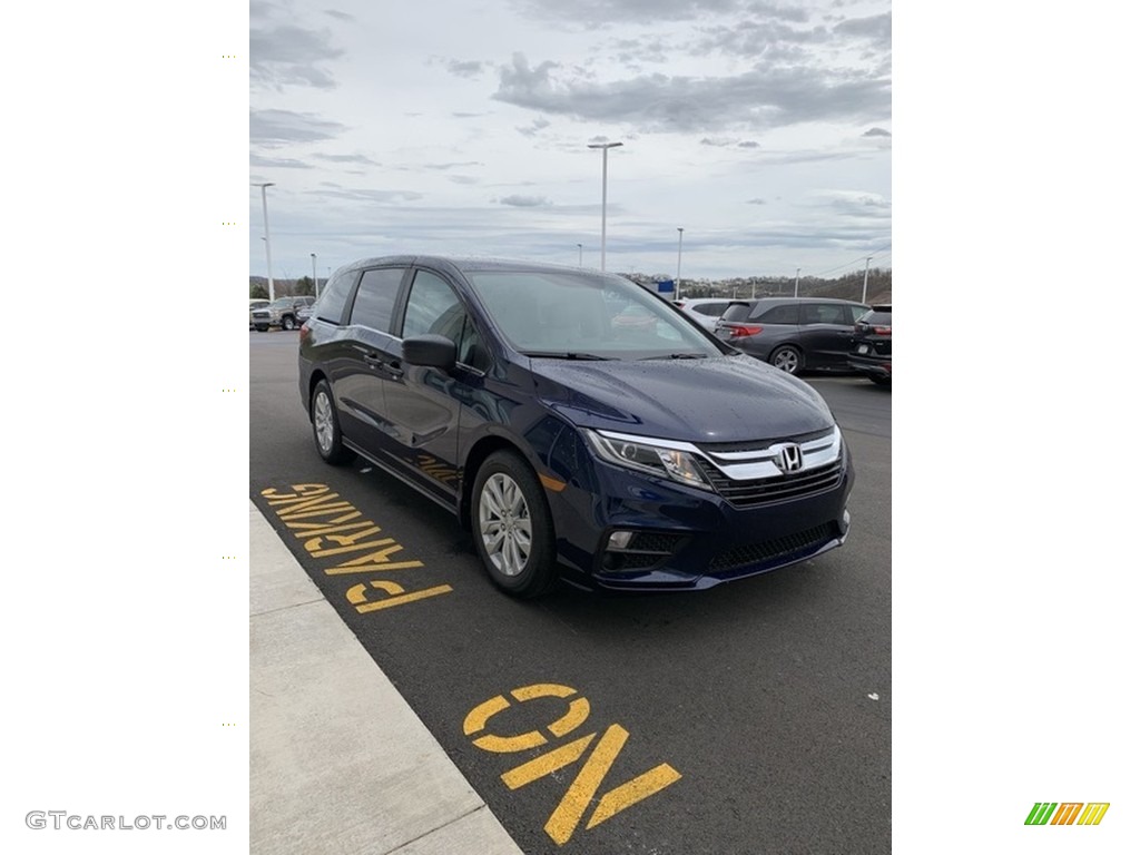 2019 Odyssey LX - Obsidian Blue Pearl / Gray photo #4