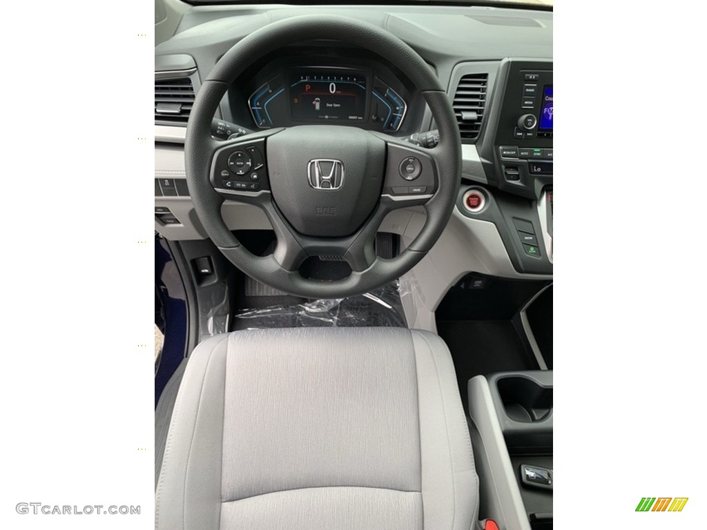 2019 Odyssey LX - Obsidian Blue Pearl / Gray photo #11