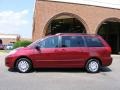 2008 Salsa Red Pearl Toyota Sienna LE  photo #15