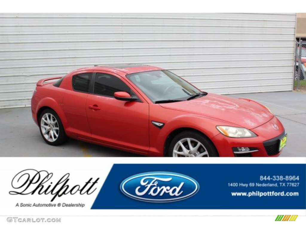 2010 RX-8 Grand Touring - Velocity Red Mica / Black photo #1