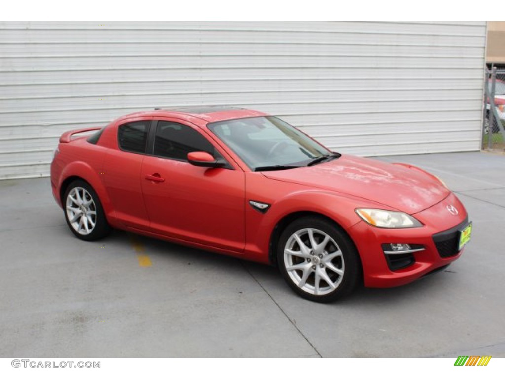 2010 RX-8 Grand Touring - Velocity Red Mica / Black photo #2