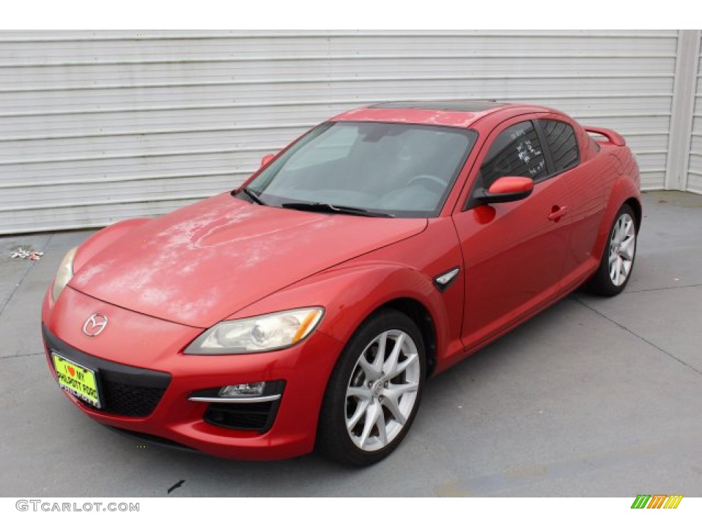 2010 RX-8 Grand Touring - Velocity Red Mica / Black photo #4