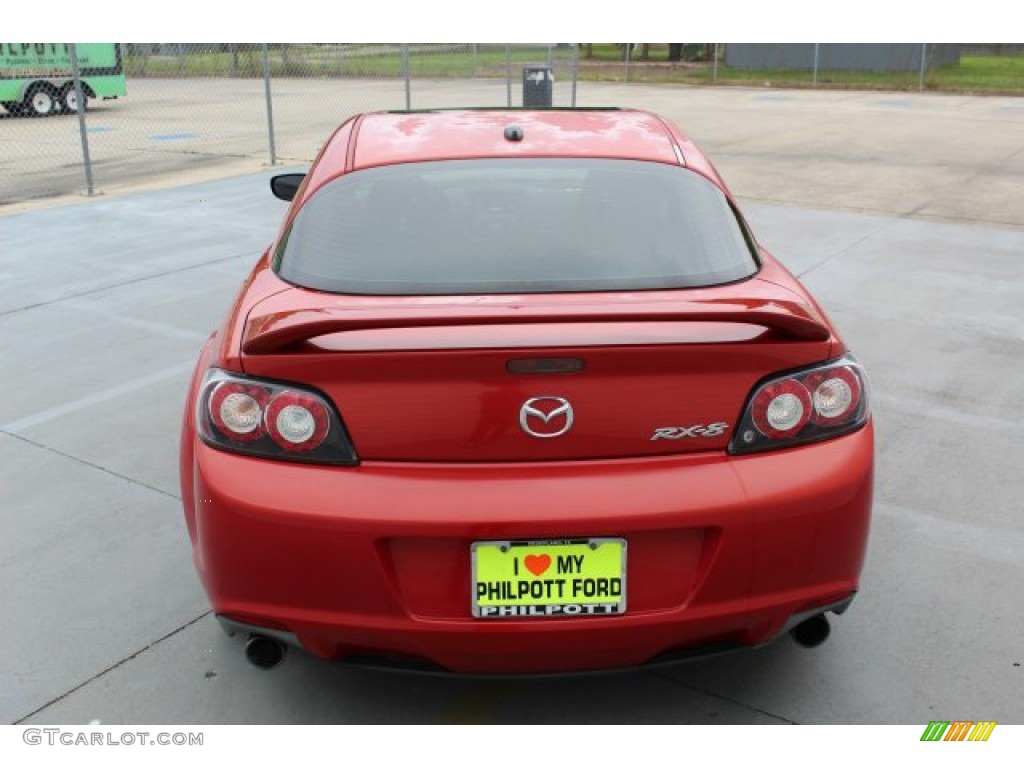 2010 RX-8 Grand Touring - Velocity Red Mica / Black photo #7