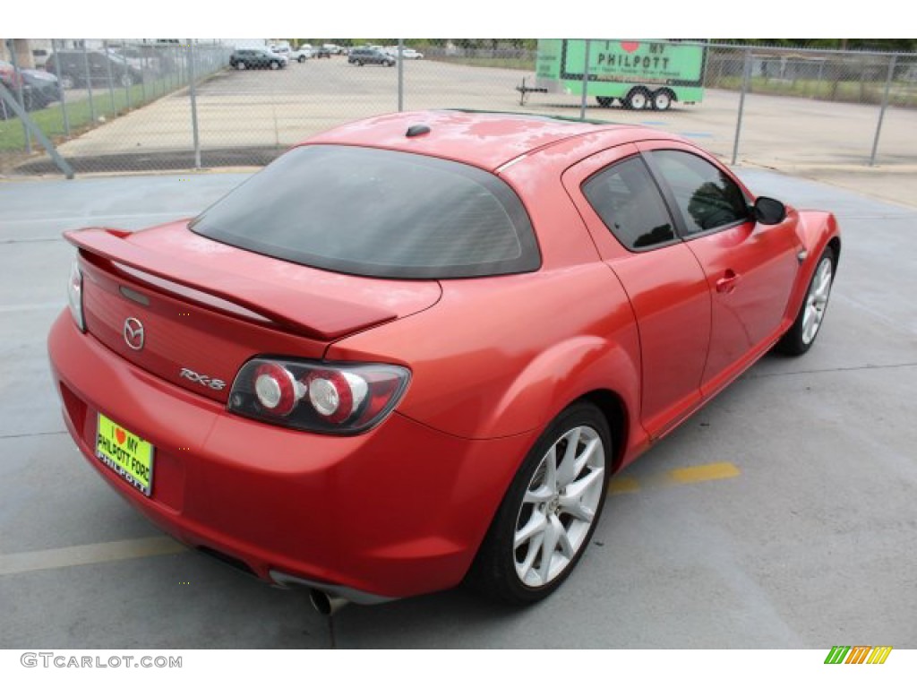 2010 RX-8 Grand Touring - Velocity Red Mica / Black photo #8