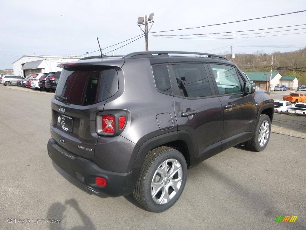 2019 Renegade Limited 4x4 - Granite Crystal Metallic / Black photo #5