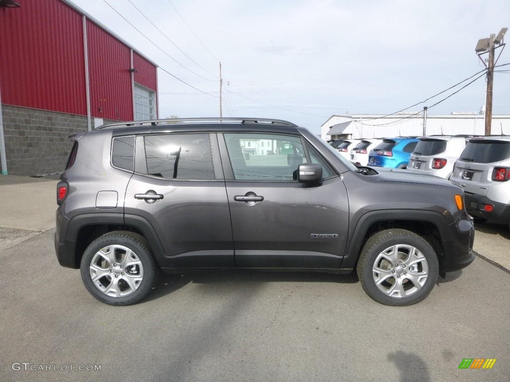 2019 Renegade Limited 4x4 - Granite Crystal Metallic / Black photo #6