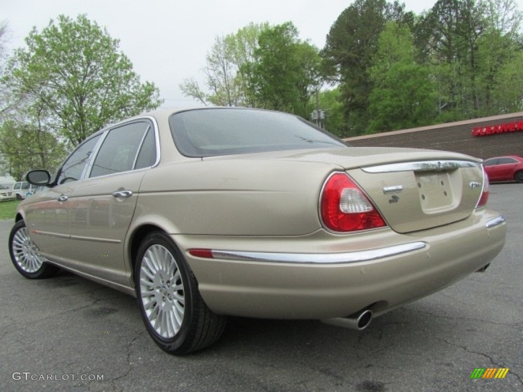 2005 XJ Vanden Plas - Topaz Metallic / Ivory photo #8