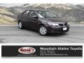 2010 Dark Cherry Kia Forte EX #132836843