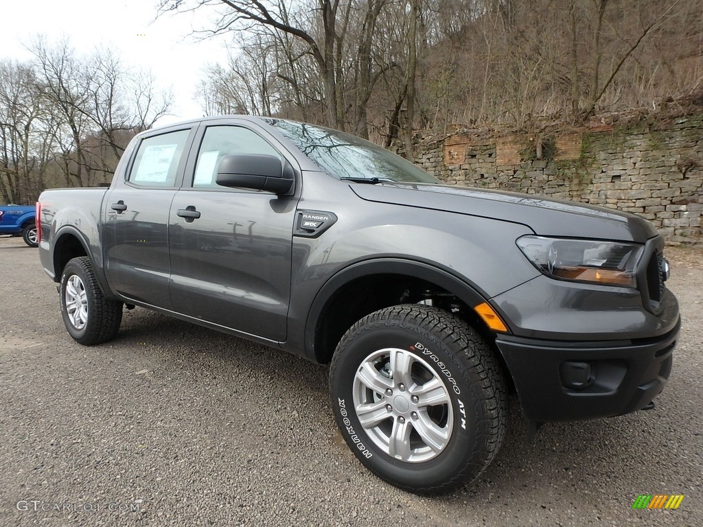 Magnetic Metallic 2019 Ford Ranger STX SuperCrew 4x4 Exterior Photo #132851094