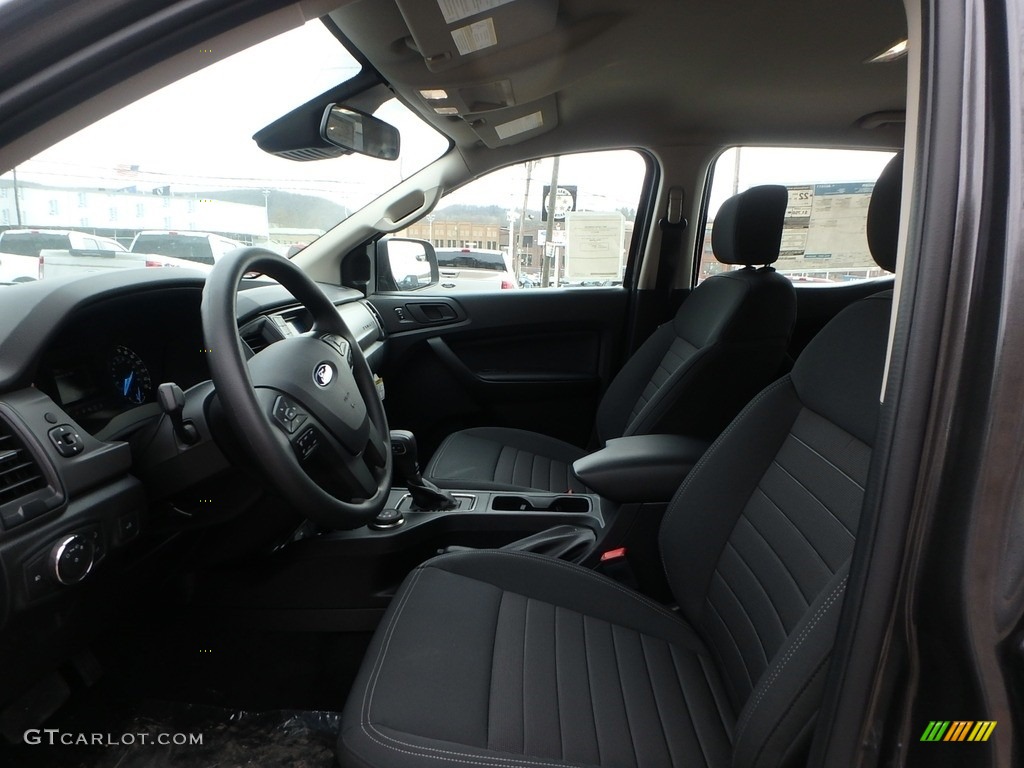 2019 Ford Ranger STX SuperCrew 4x4 Front Seat Photo #132851136