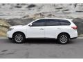 2013 Moonlight White Nissan Pathfinder SL 4x4  photo #6