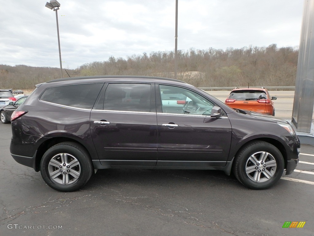 2015 Traverse LT AWD - Sable Metallic / Ebony photo #5