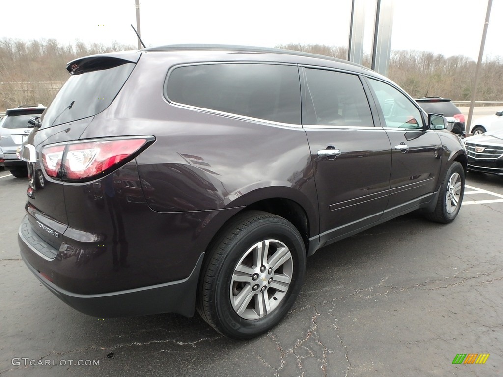 2015 Traverse LT AWD - Sable Metallic / Ebony photo #9