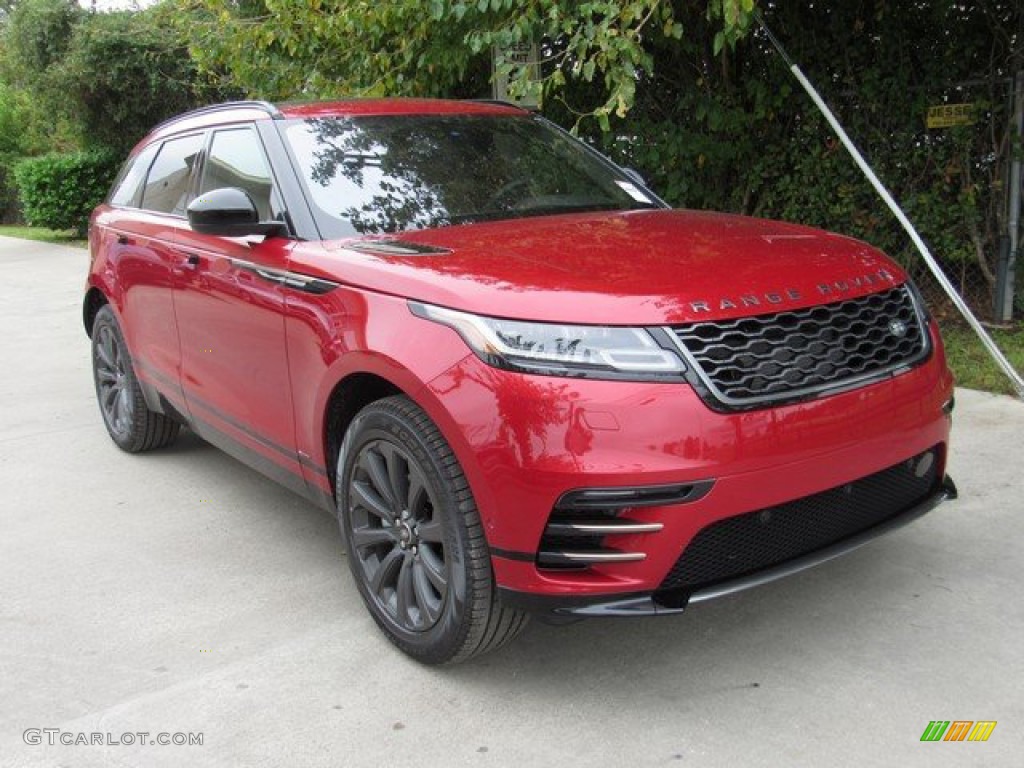 2019 Range Rover Velar R-Dynamic SE - Firenze Red Metallic / Ebony photo #2