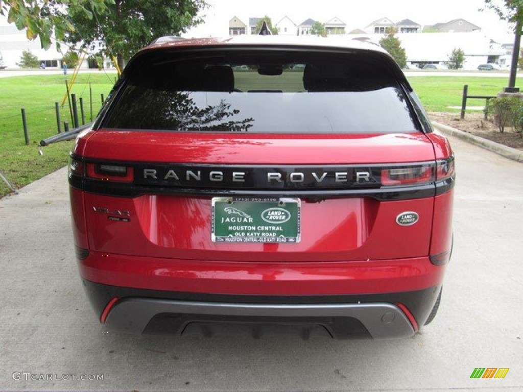 2019 Range Rover Velar R-Dynamic SE - Firenze Red Metallic / Ebony photo #8