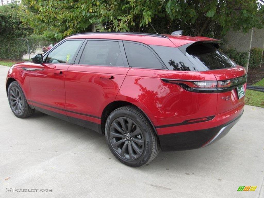 2019 Range Rover Velar R-Dynamic SE - Firenze Red Metallic / Ebony photo #12