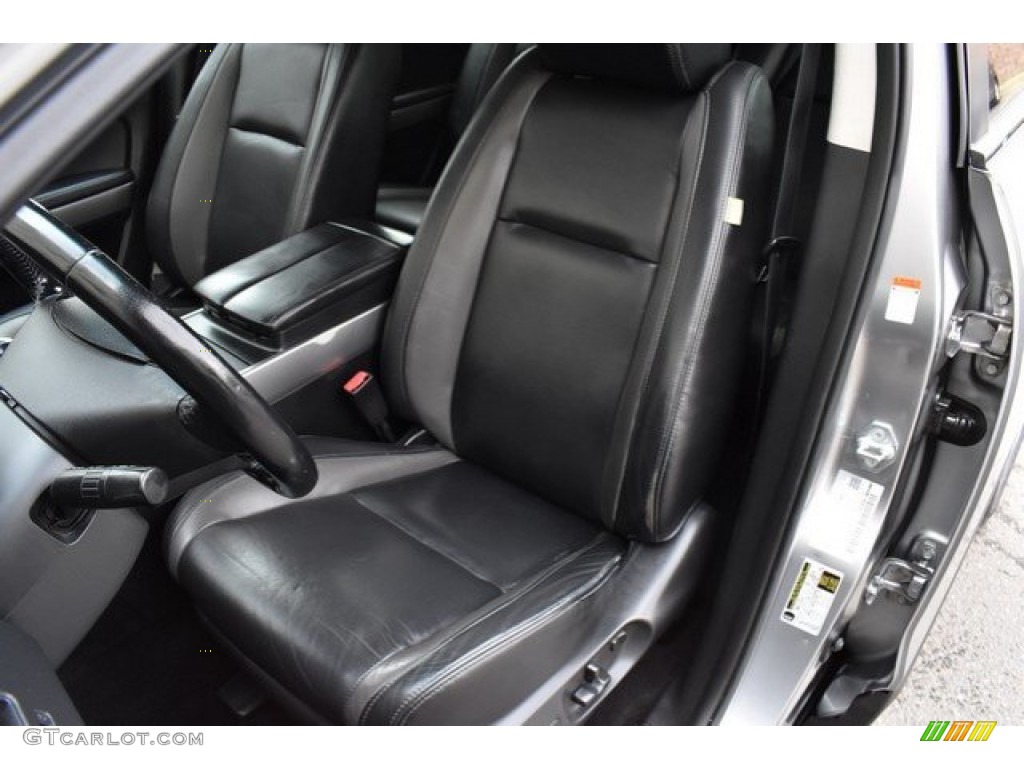 2010 CX-9 Grand Touring AWD - Liquid Silver Metallic / Black photo #12
