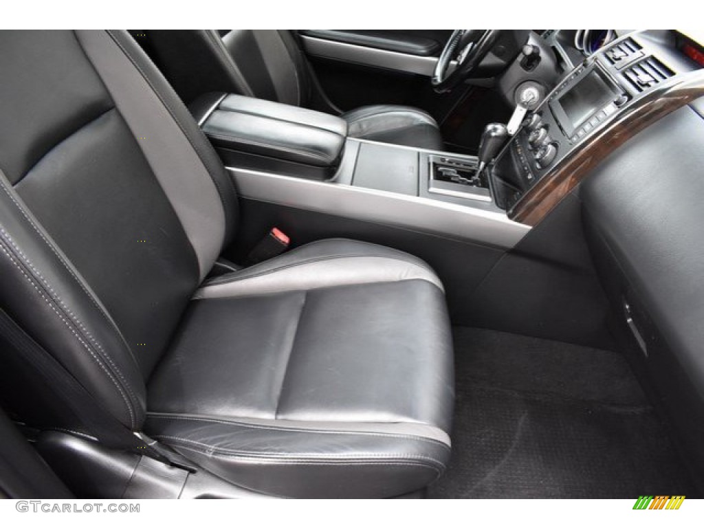 2010 CX-9 Grand Touring AWD - Liquid Silver Metallic / Black photo #18