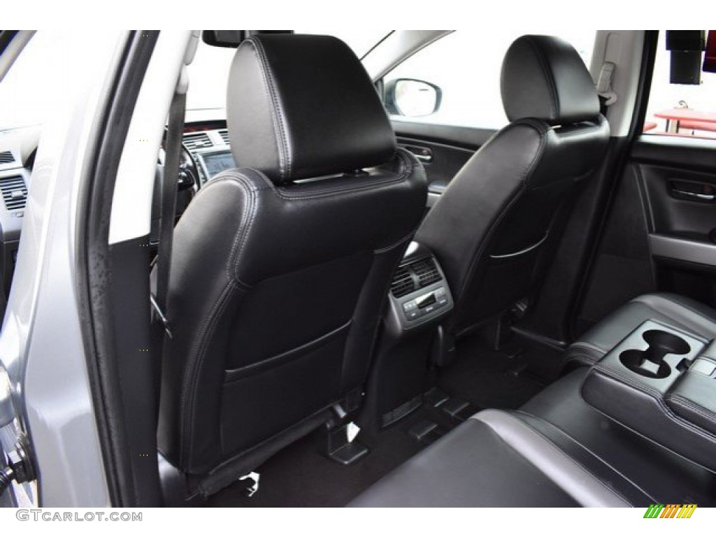 2010 CX-9 Grand Touring AWD - Liquid Silver Metallic / Black photo #20