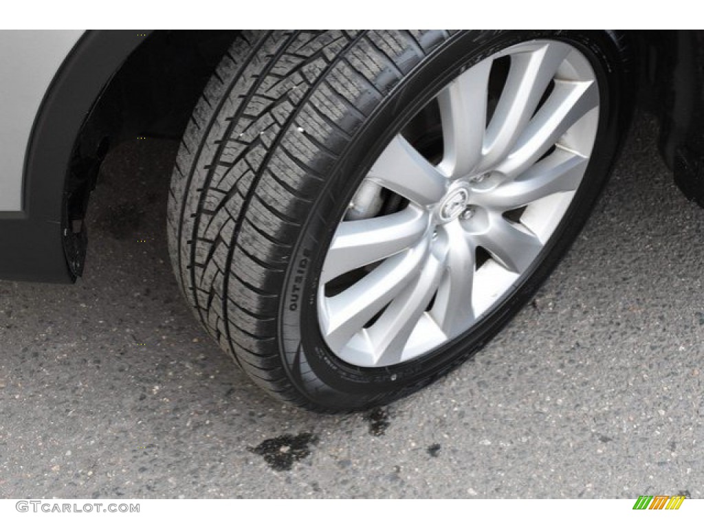 2010 CX-9 Grand Touring AWD - Liquid Silver Metallic / Black photo #30