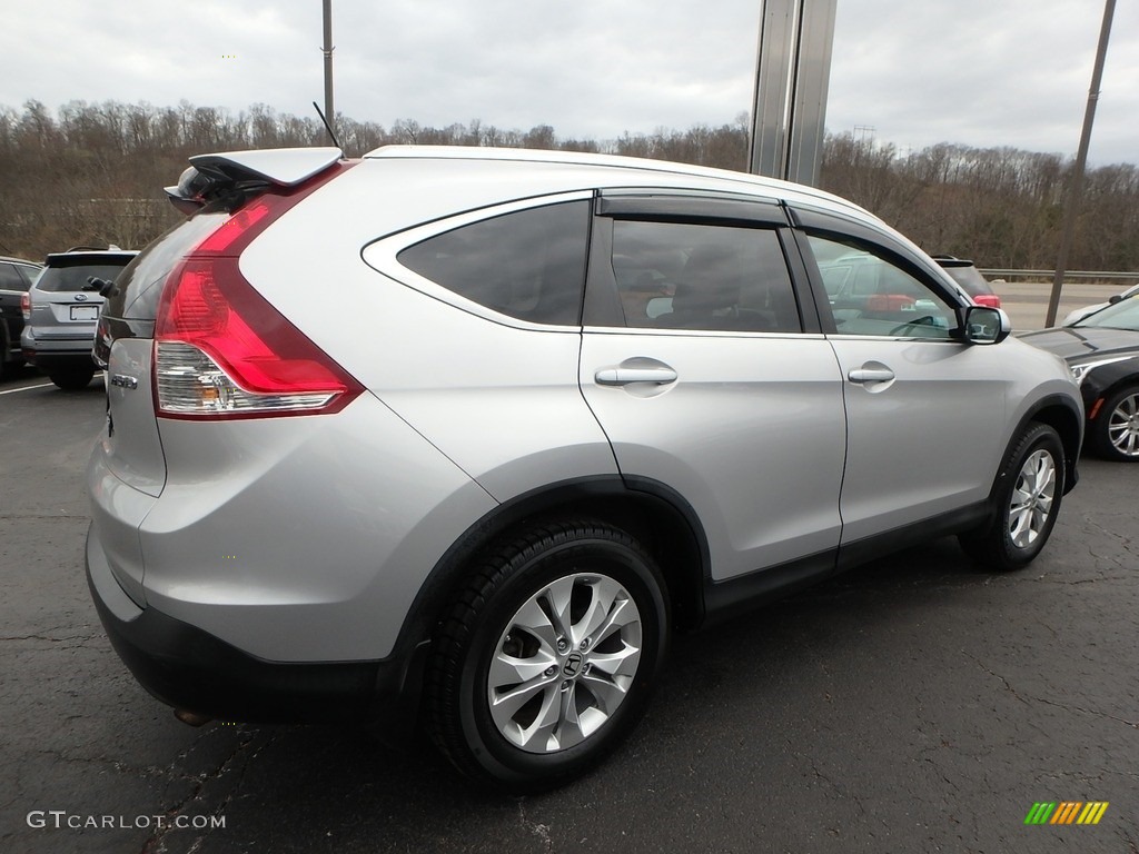 2012 CR-V EX-L 4WD - Alabaster Silver Metallic / Black photo #9