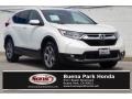 White Diamond Pearl 2017 Honda CR-V EX-L