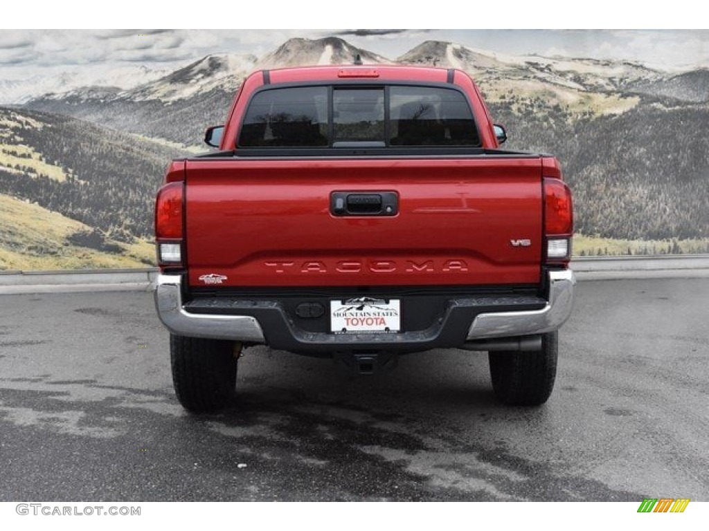 2019 Tacoma TRD Sport Access Cab 4x4 - Barcelona Red Metallic / TRD Graphite photo #4