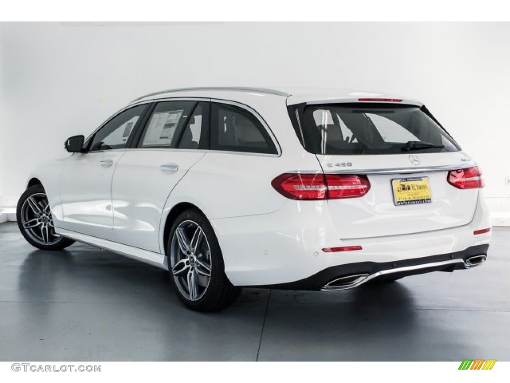 2019 E 450 4Matic Wagon - Polar White / Macchiato Beige/Black photo #2