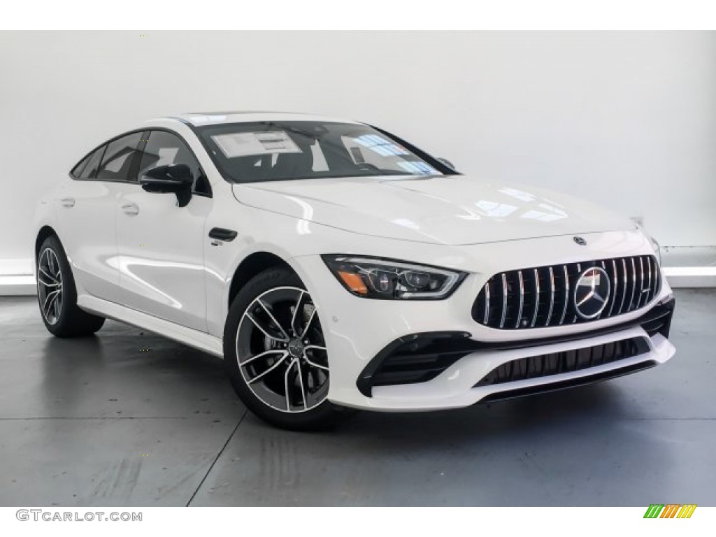 Polar White 2019 Mercedes-Benz AMG GT 53 Exterior Photo #132857530
