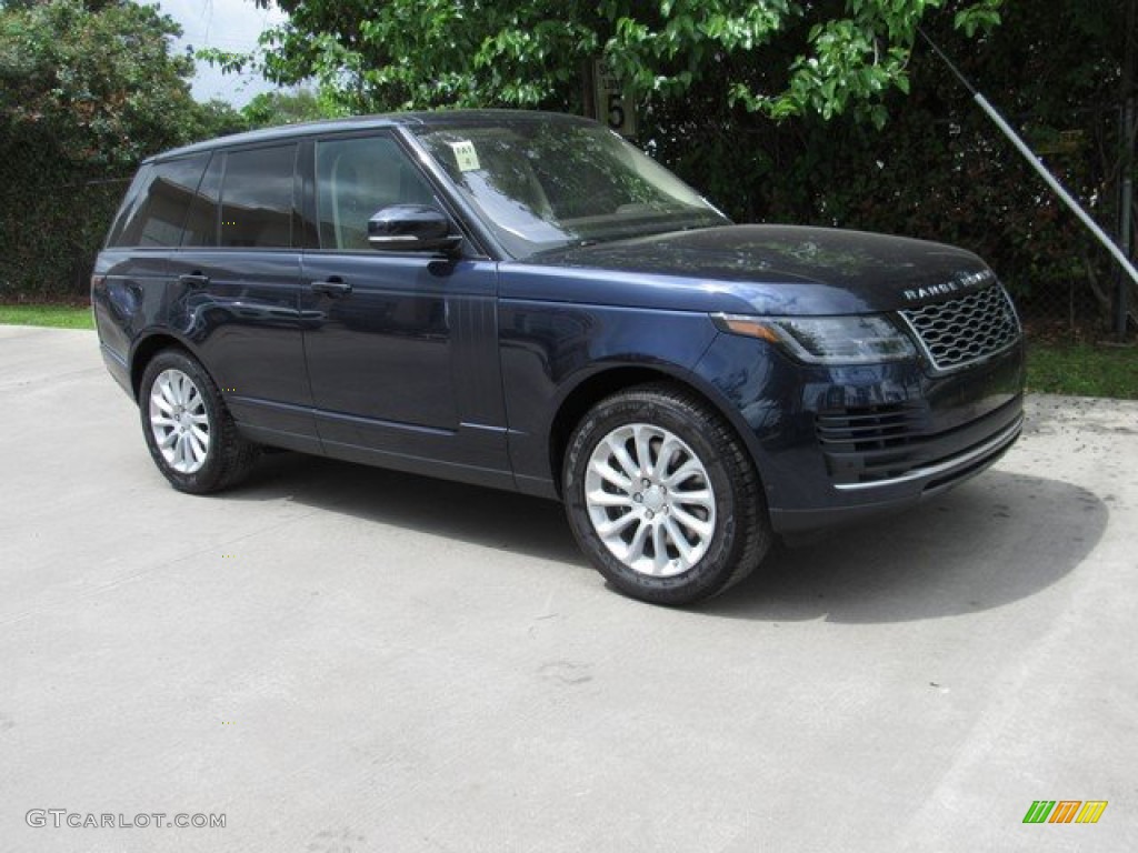 2019 Range Rover HSE - Corris Gray Metallic / Espresso/Almond photo #1