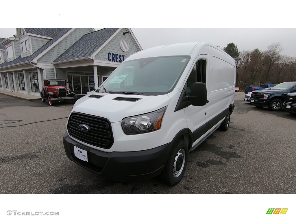 2019 Transit Van 250 MR Long - Oxford White / Pewter photo #3