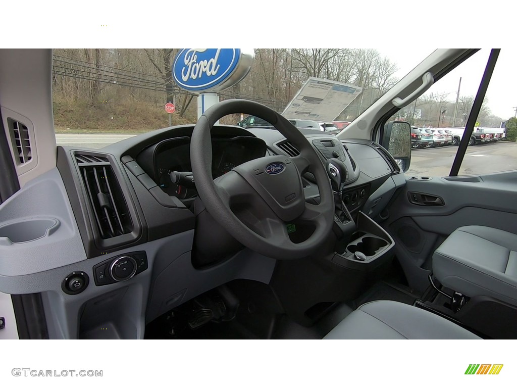 2019 Transit Van 250 MR Long - Oxford White / Pewter photo #10