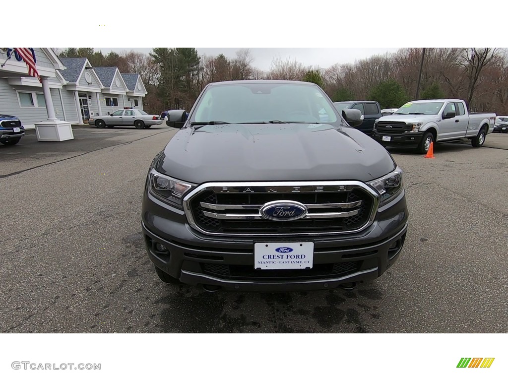 2019 Ranger Lariat SuperCrew 4x4 - Magnetic Metallic / Medium Stone photo #2
