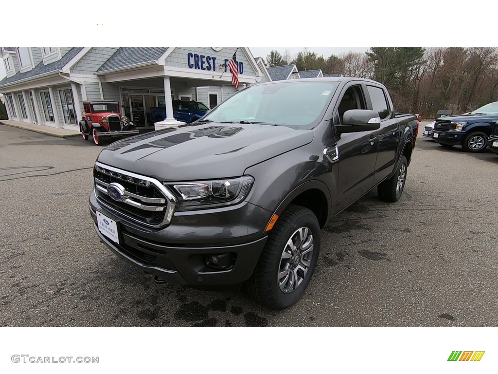 2019 Ranger Lariat SuperCrew 4x4 - Magnetic Metallic / Medium Stone photo #3