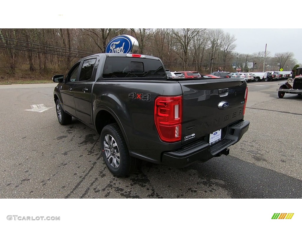2019 Ranger Lariat SuperCrew 4x4 - Magnetic Metallic / Medium Stone photo #5
