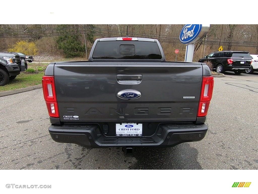 2019 Ranger Lariat SuperCrew 4x4 - Magnetic Metallic / Medium Stone photo #6