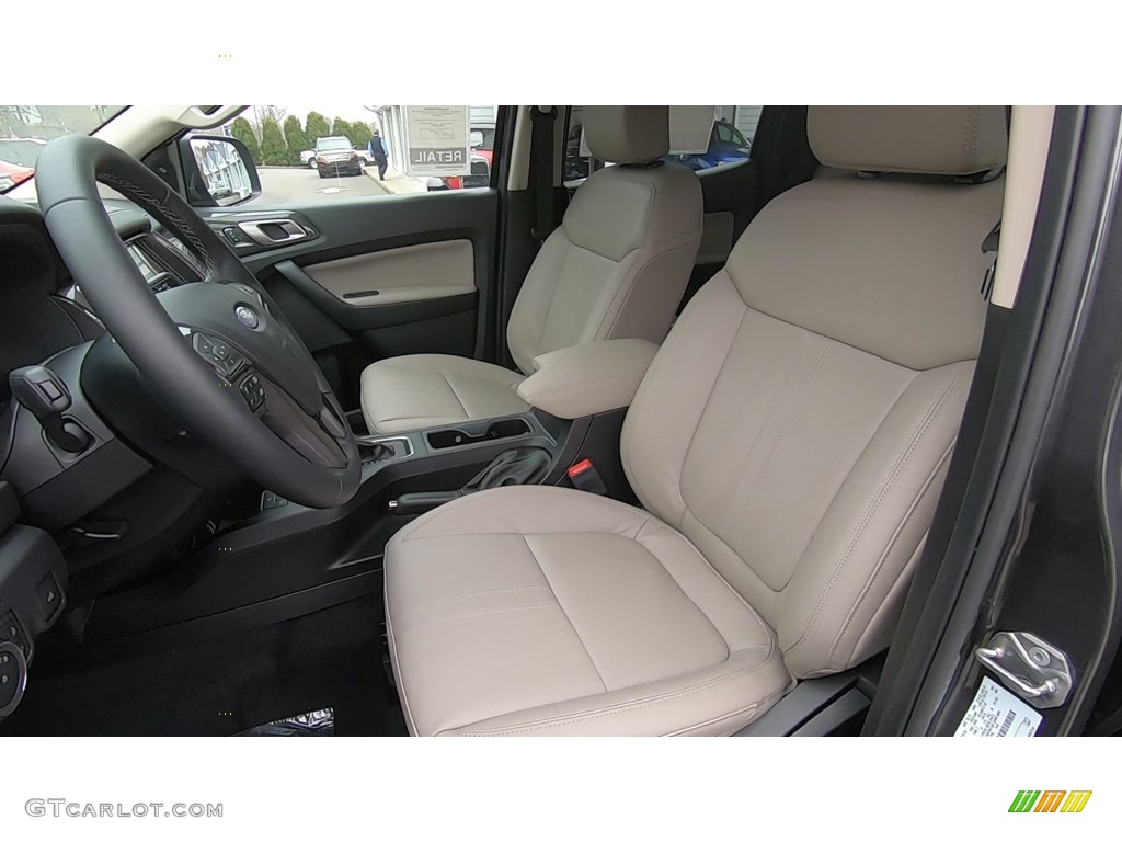 Medium Stone Interior 2019 Ford Ranger Lariat SuperCrew 4x4 Photo #132858583